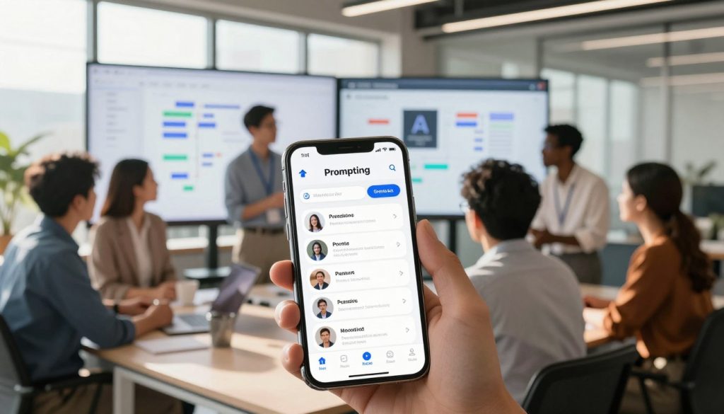 mobile ai workflow