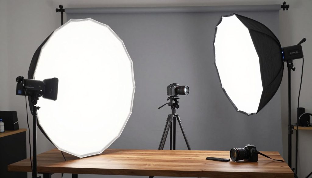 softbox settings